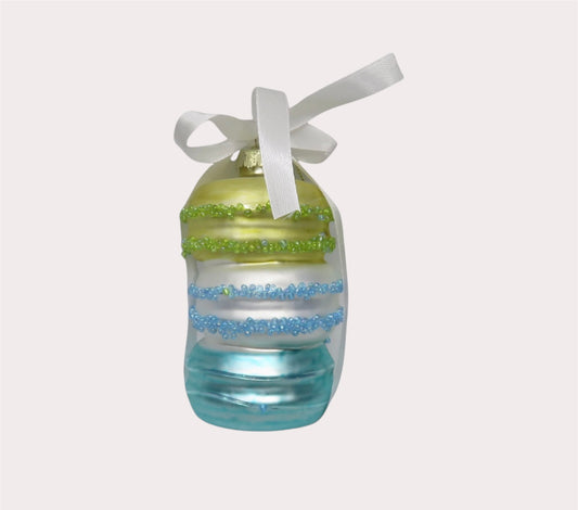 Housevitamin Kerstornament Macaron Groen/Blauw