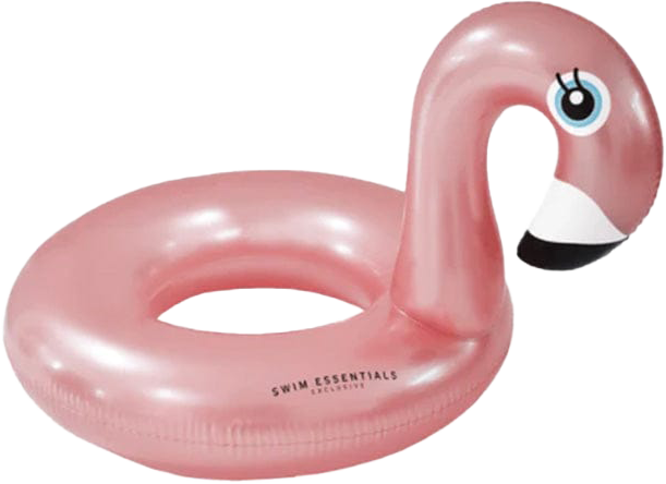 Swim essentials roze flamingo 95 cm