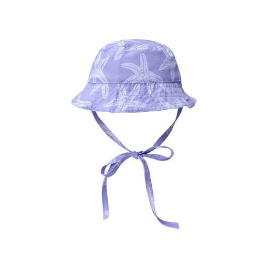 Swim Essentials UV Sun Hat Lilac Starfish