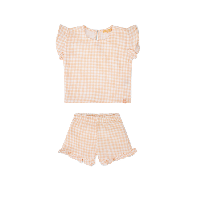 Swim Essentials Beachwear Apricot Orange Set