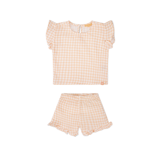 Swim Essentials Beachwear Apricot Orange Set