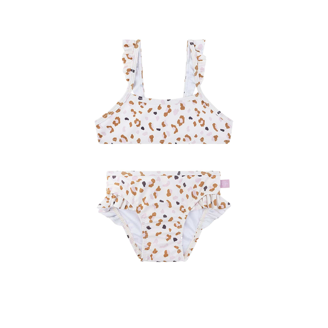 Swim essentials bikini kaki panterprint