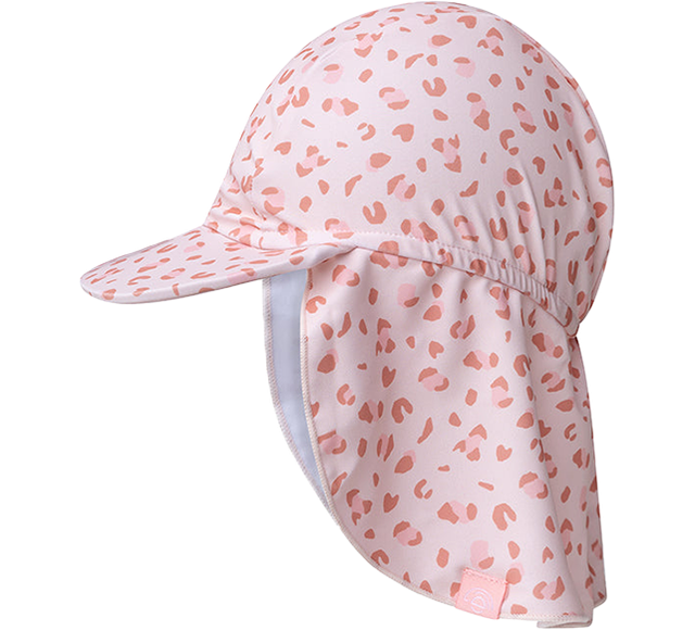 Swim Essentials UV Sun Cap with peak Old Pink Panther print