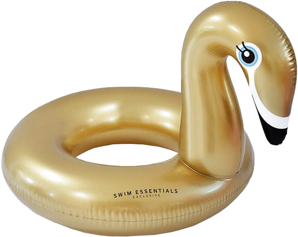 Swim Essentials Zwemband Gouden Zwaan 95 cm