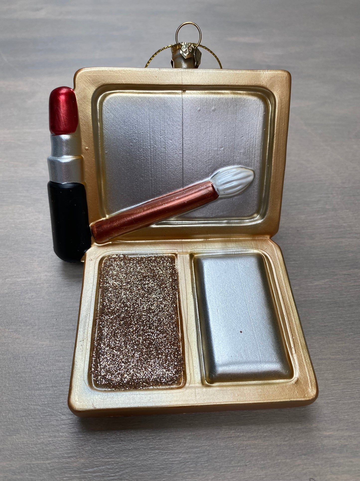 Kerstornament Make-up doos Kunststof