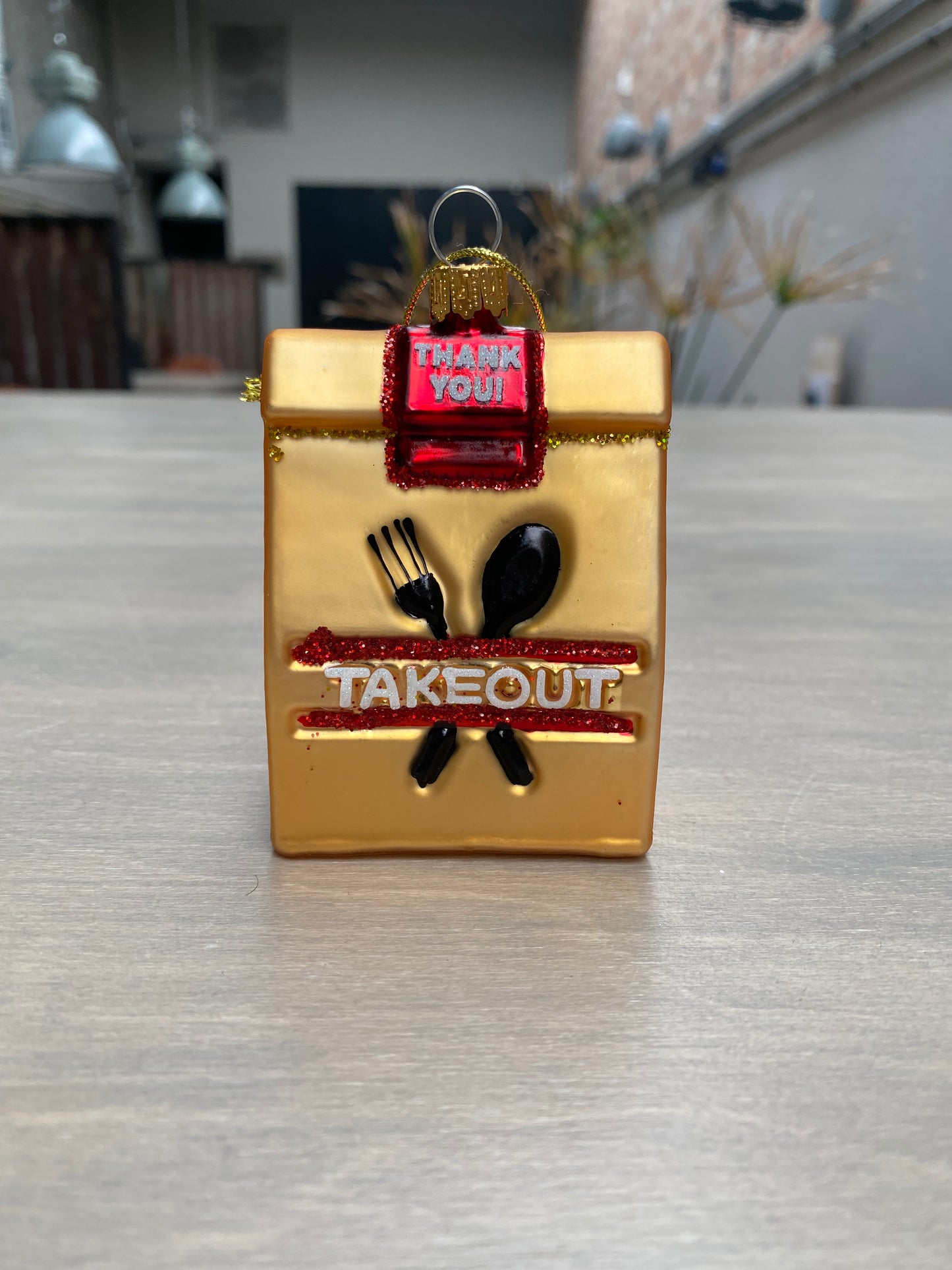 Kerstornament Take Out