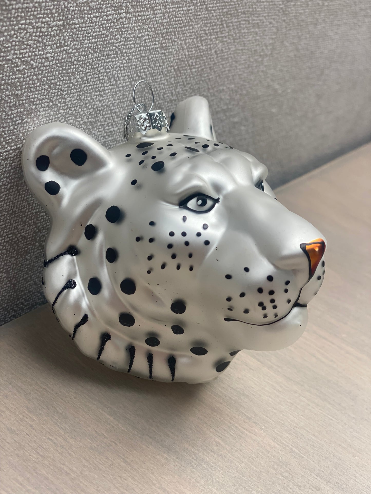 Housevitamin Kerstornament Witte Tijger Glas