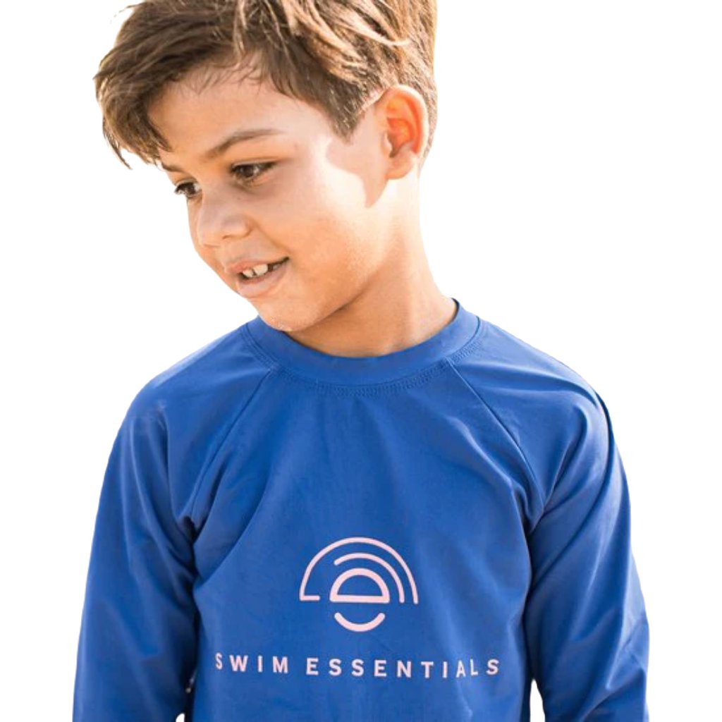 Swim Essentials UV Swim Shirt Long Sleeve Dark Blue