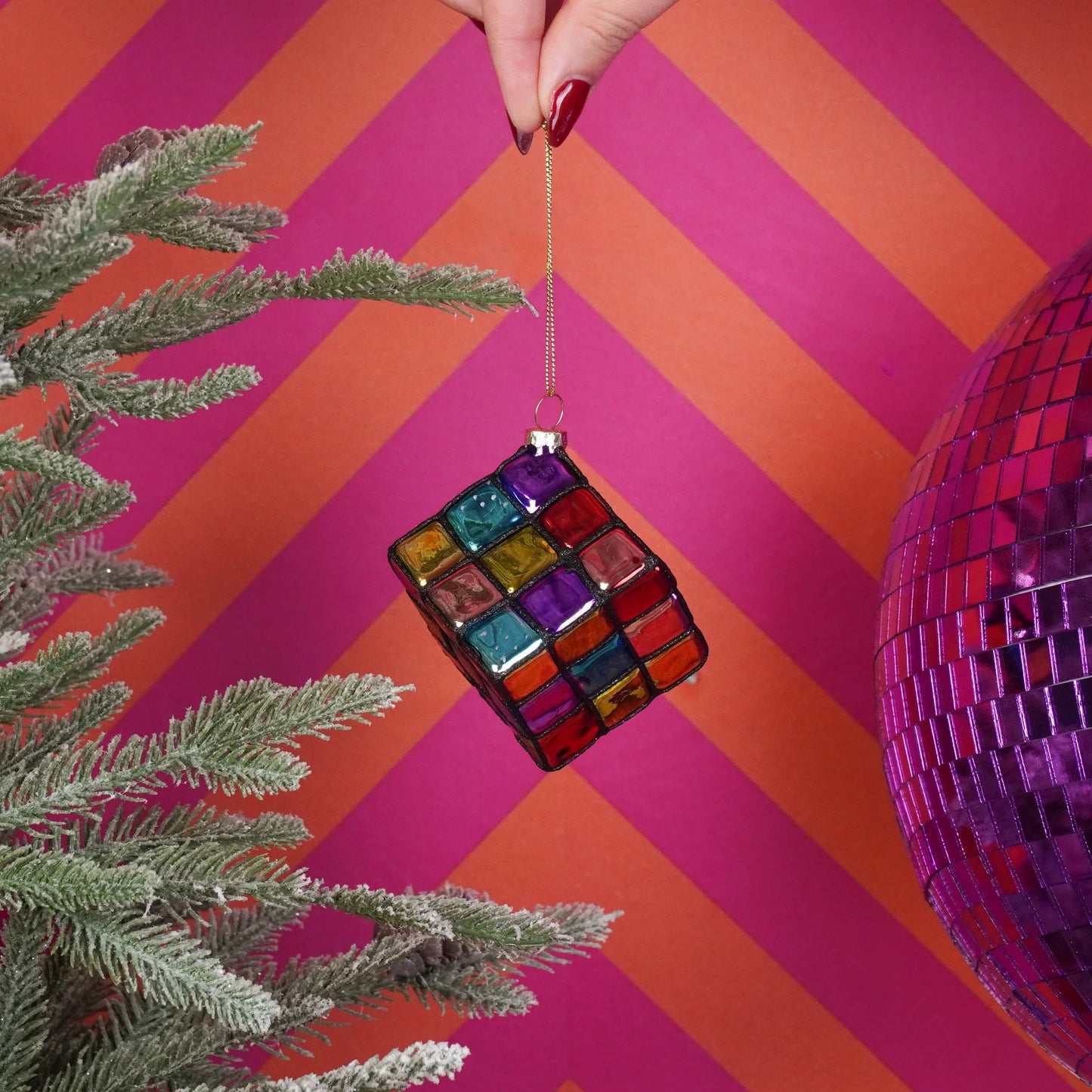 Housevitamin Kerstornament Rubix Cube