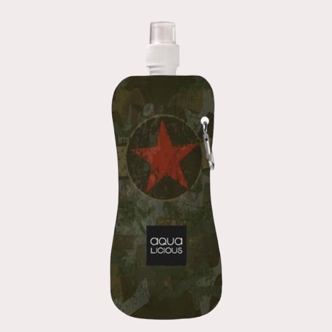 Aqua Licious - Army - water bag - 450 ml Festival