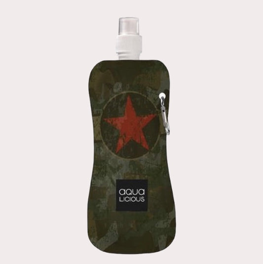 Aqua Licious - Army - water bag - 450 ml Festival