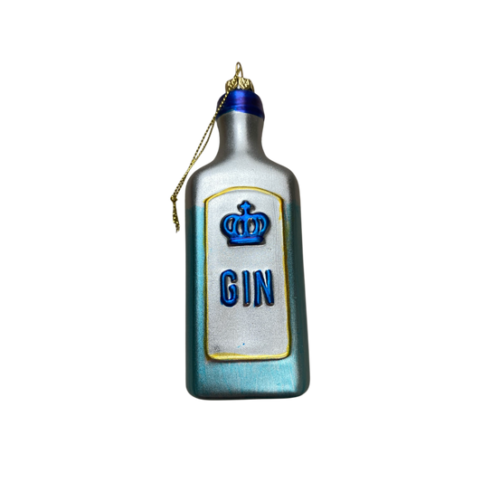 Kerstornament Gin Kunststof