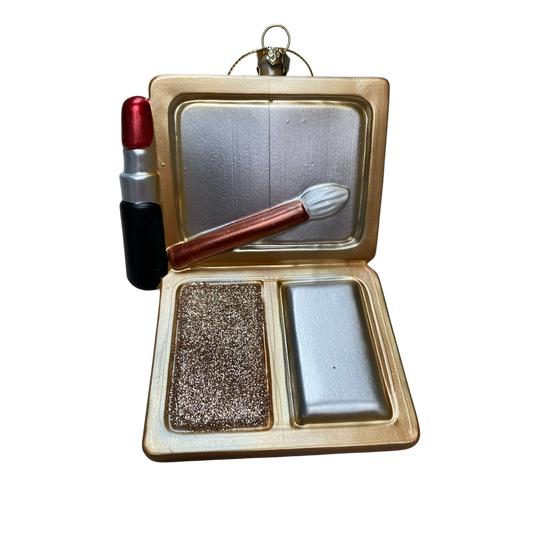 Kerstornament Make-up doos Kunststof