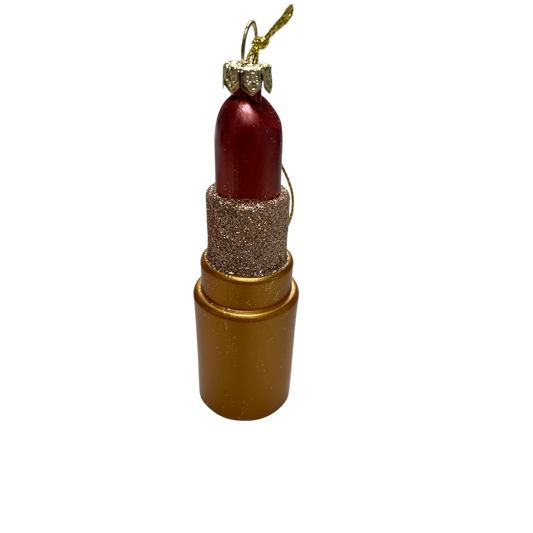 Kerstornament Lipstick Kunststof