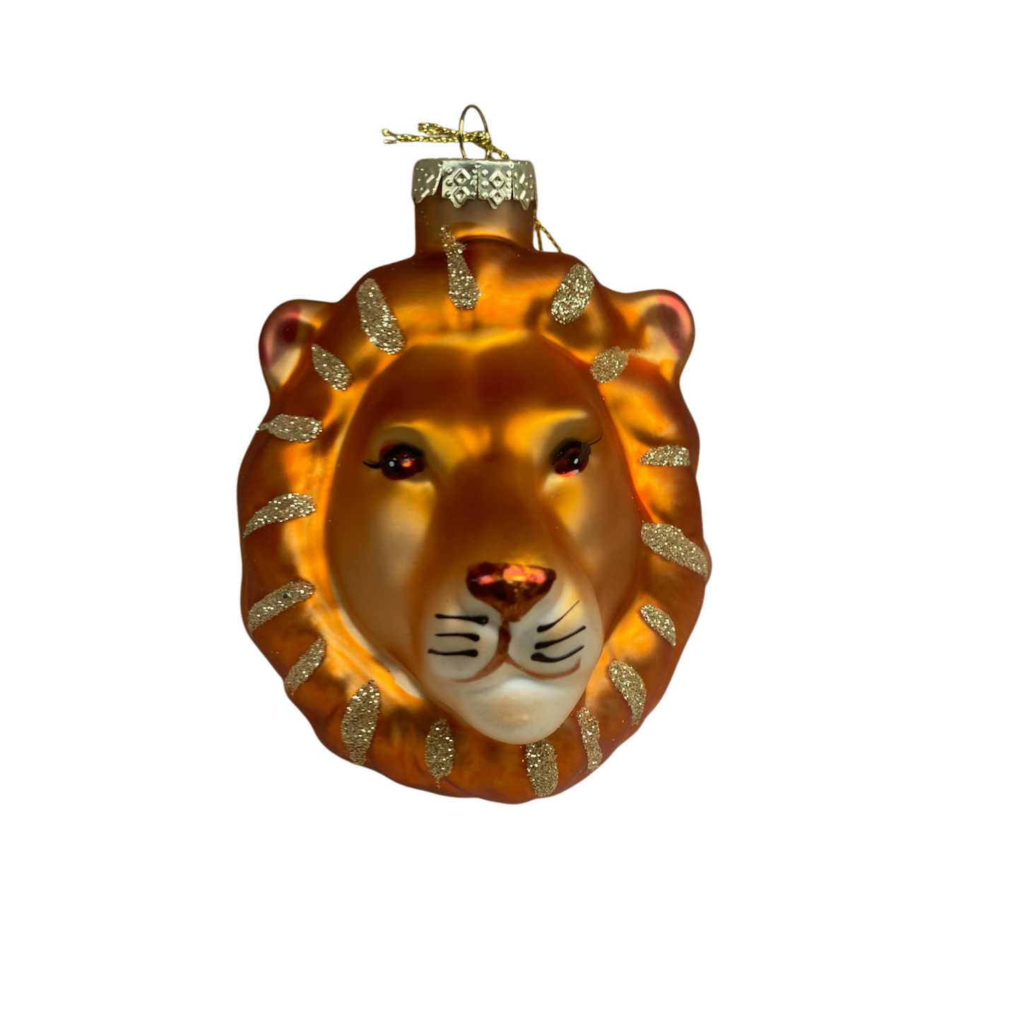 Housevitamin Kerstornament Leeuw Glas