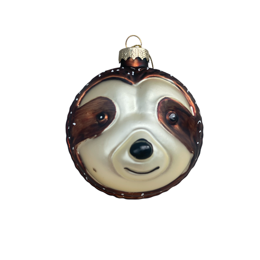 Housevitamin Kerstornament Wasbeer  Glas