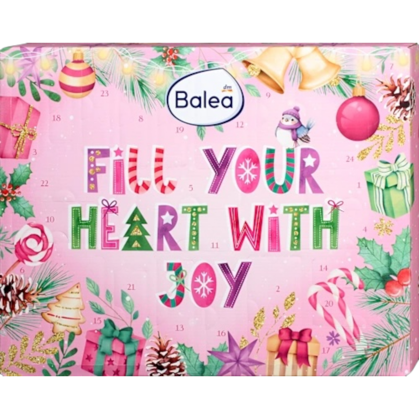 Balea adventkalender 2025 Fill Your Heart With Joy