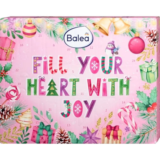 Balea adventkalender 2025 Fill Your Heart With Joy