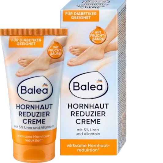 Balea Voetcrème, eeltverminderende crème met ureum en allantoïne, 50 ml