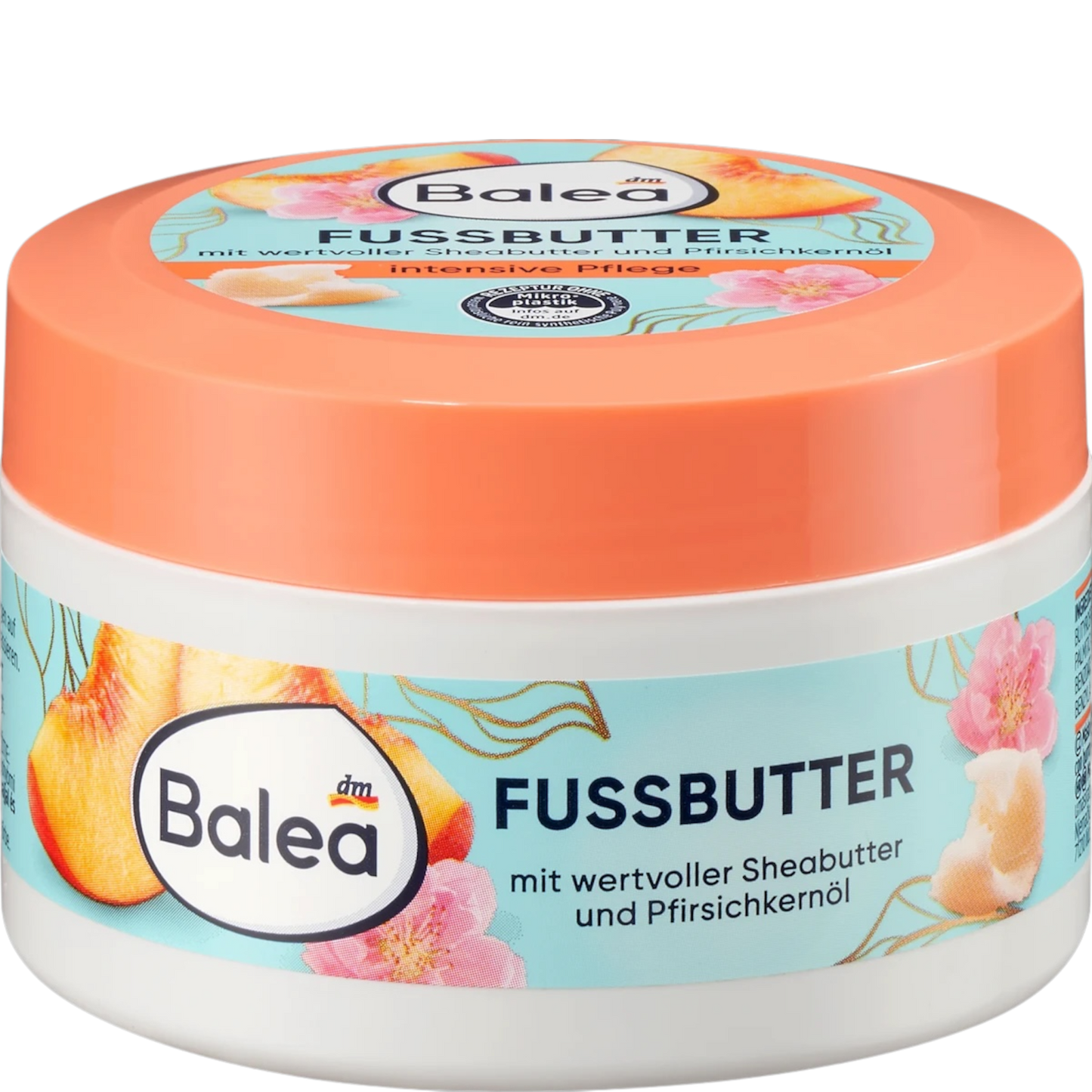 Balea Voetboter Sheaboter & Perzikpitolie 150 ml