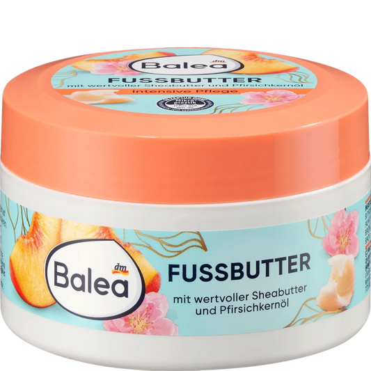 Balea Voetboter Sheaboter & Perzikpitolie 150 ml