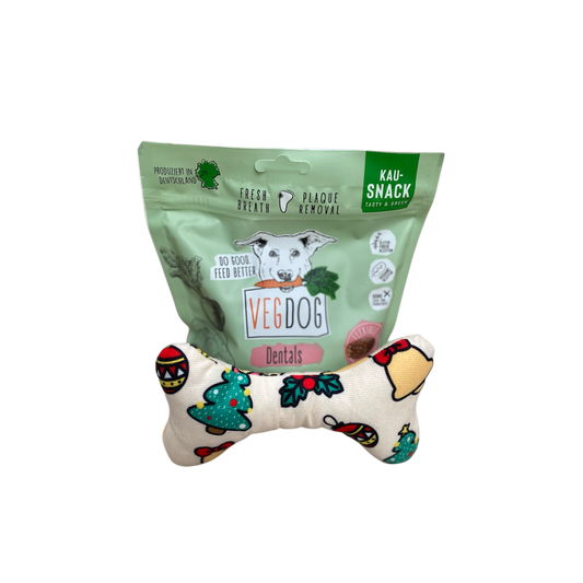 Vegdog Dentals cadeauset Wit