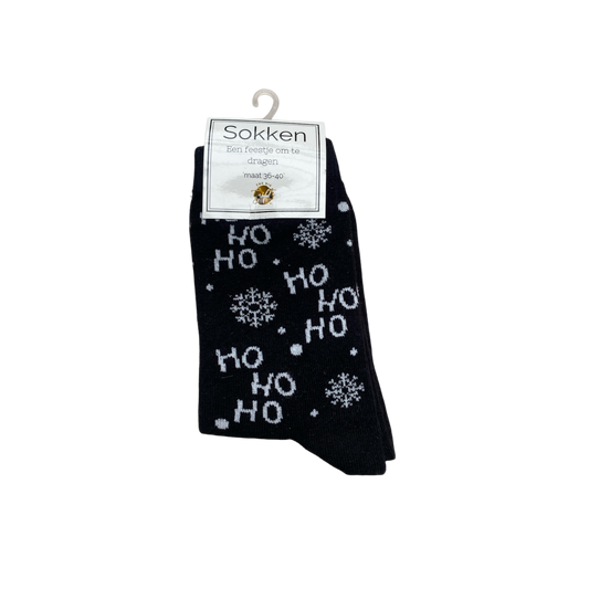 The big gifts Kerstsokken ho ho maat 36-40