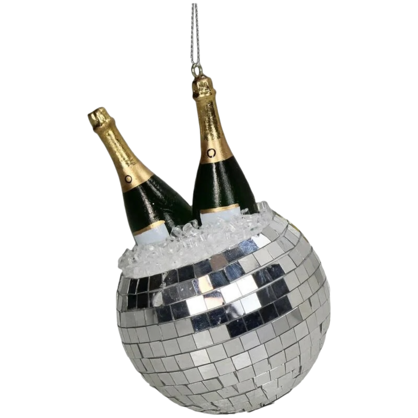 Hd Collection Kerstornament Champagneflessen