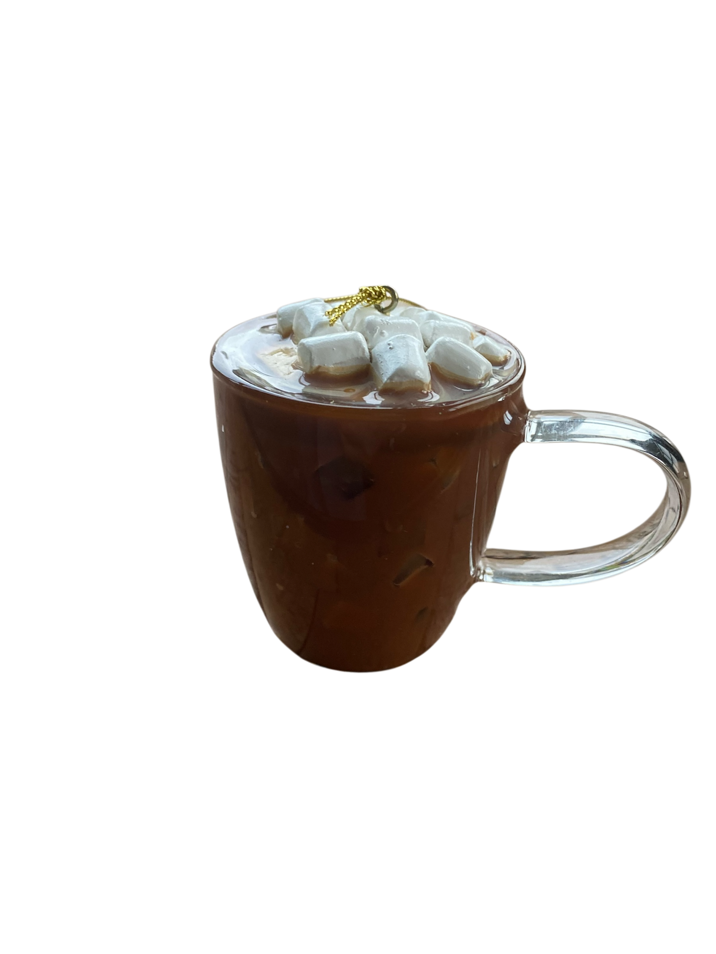 Hd Collection Kerstornament Hotchoco is glas