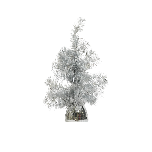 Housevitamin Kunstkerstboom met led Zilver 50 cm