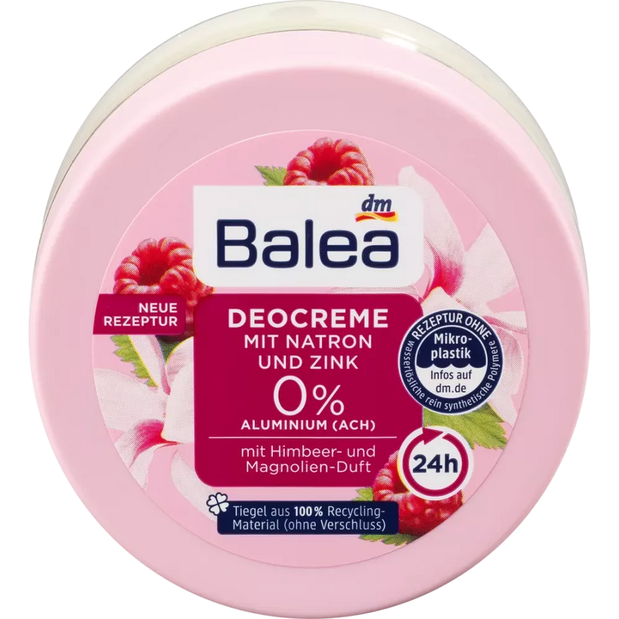 Balea Deodorant creme zonder aluminium - Aluminiumvrije deodorant - 50 ml