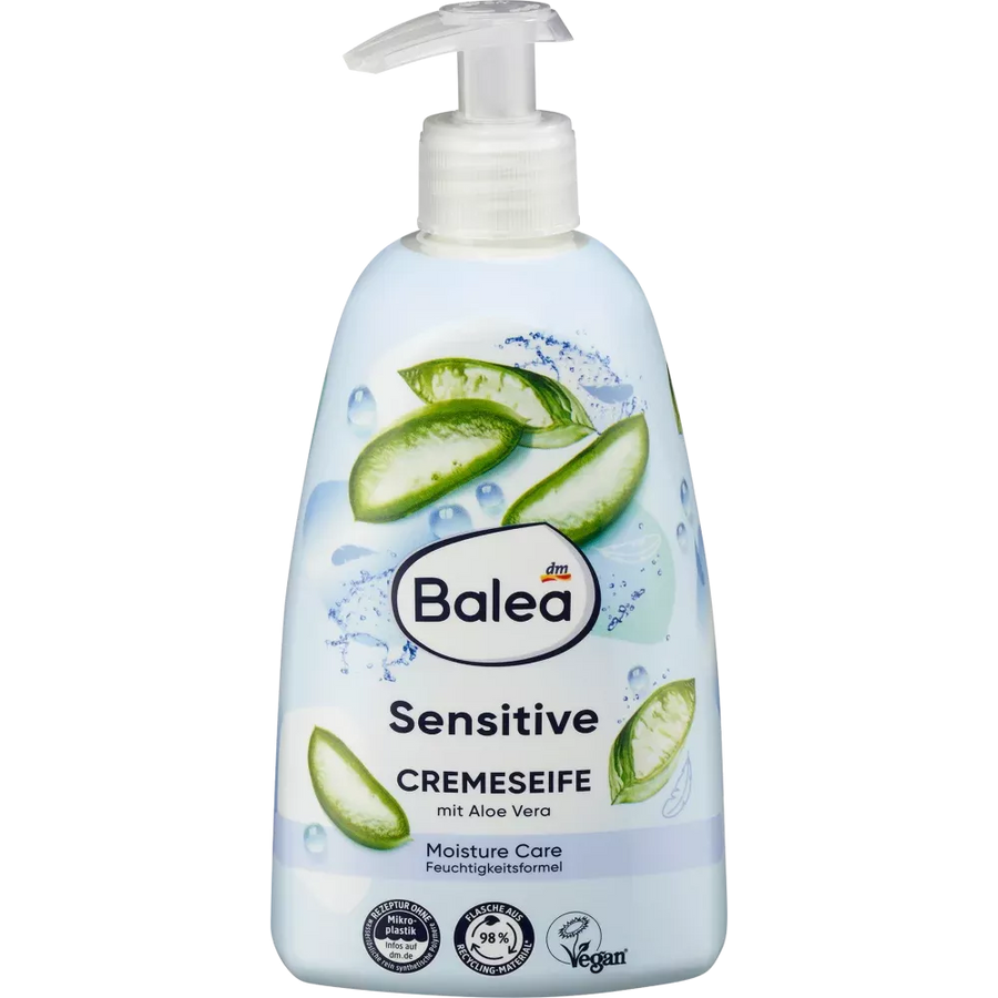 Balea Sensitive - handzeep - gevoelige huid - zachte reiniging - 500 ml