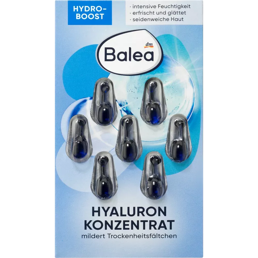 Balea Hyaluronzuur capsules - Anti rimpel concentraat - 7 stuks