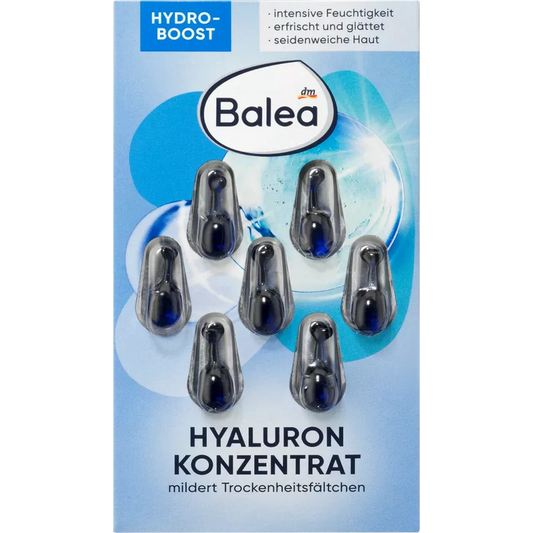 Balea Hyaluronzuur capsules - Anti rimpel concentraat - 7 stuks