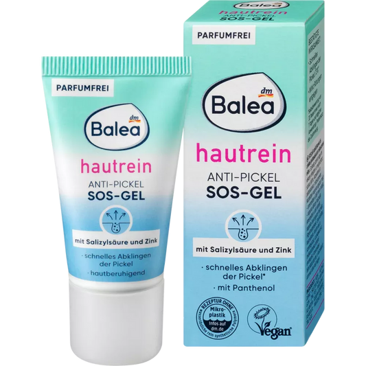 Balea Anti-Puistjes SOS Gel Huidreiniger, 15 ml