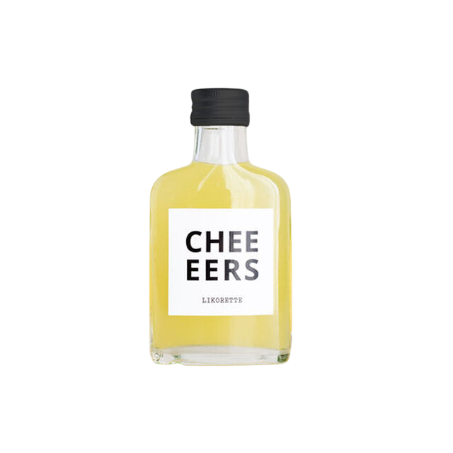 Bottle Language Cheeeers Limoncello likorette