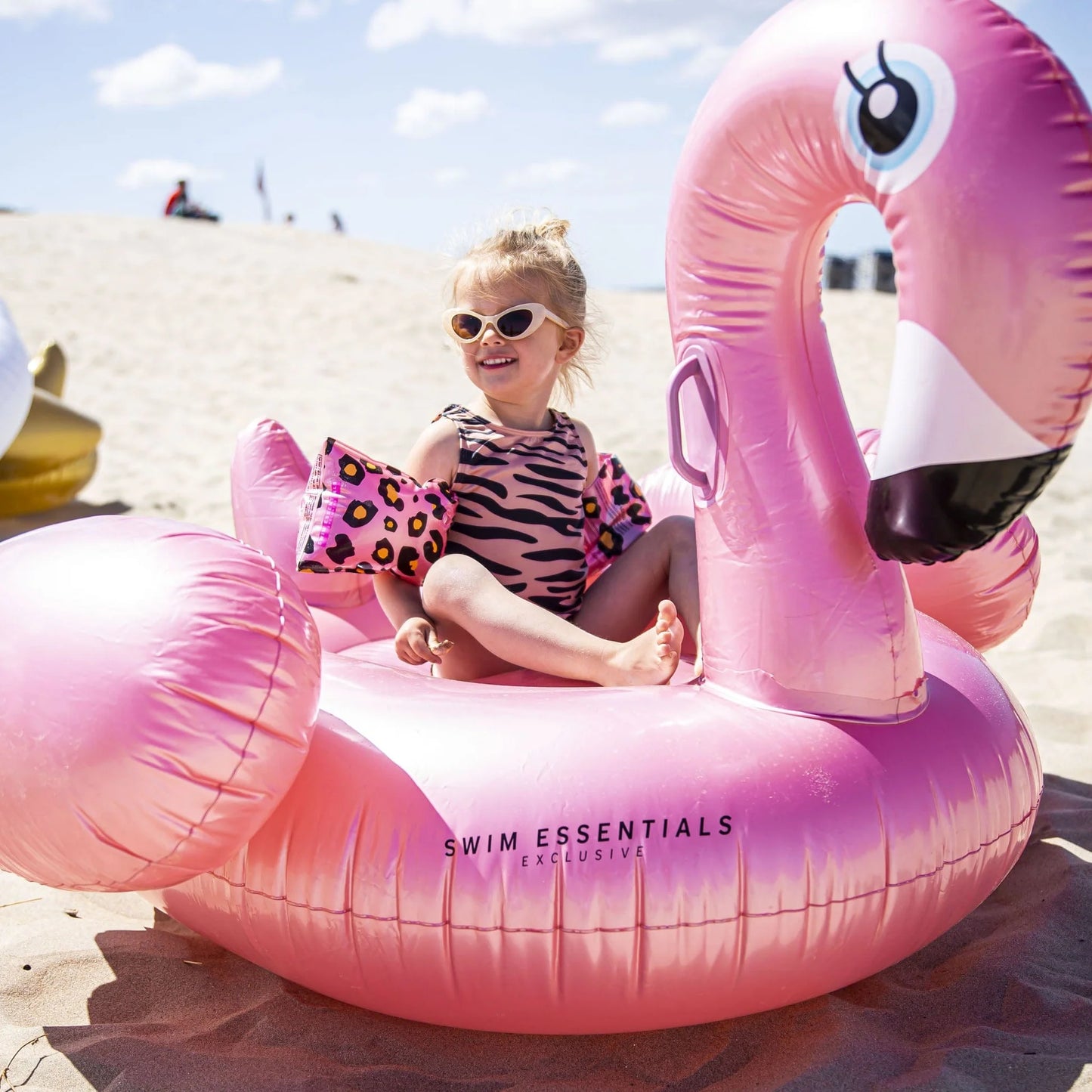 Swim Essentials Rosé Goud Flamingo XXL