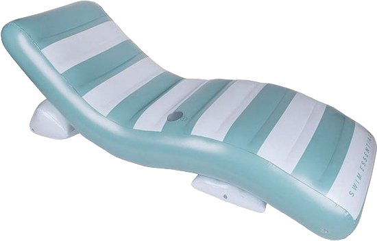 Swim Essentials Luxe Lounge Float - Luchtbed  Old Green