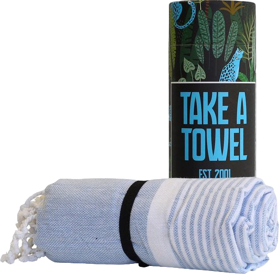 Hamamdoek - Take A Towel - saunadoek - 100x180cm - 100% katoen - pestemal - TAT 3-2