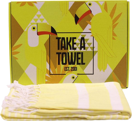 Hamamdoek - Take A Towel - fouta - 90x170 cm - 100% katoen - pestemal - TAT 4A-3