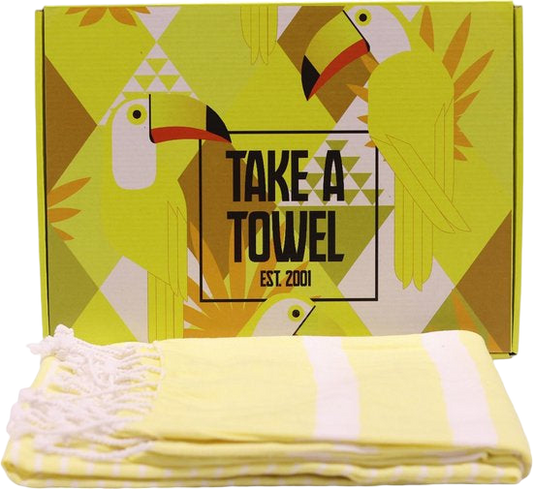 Hamamdoek - Take A Towel - fouta - 90x170 cm - 100% katoen - pestemal - TAT 4A-3