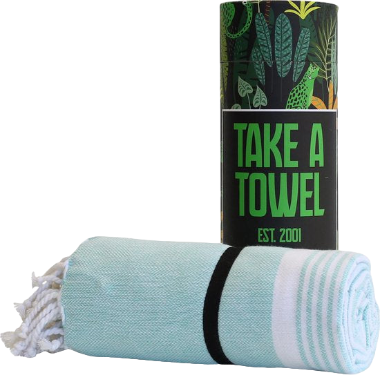 Hamamdoek - Take A Towel - saunadoek - 100x180cm - 100% katoen - pestemal - TAT 3-6