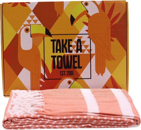 Hamamdoek - Take A Towel - fouta - 90x170 cm - 100% katoen - pestemal - TAT 4A-6