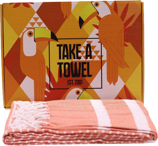 Hamamdoek - Take A Towel - fouta - 90x170 cm - 100% katoen - pestemal - TAT 4A-6