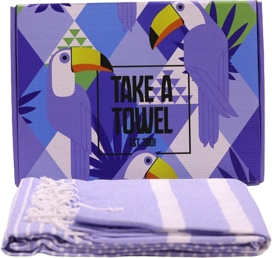 Hamamdoek - Take A Towel - fouta - 90x170 cm - 100% katoen - pestemal - TAT 4A-4