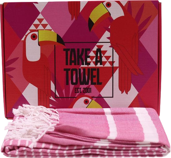 Hamamdoek - Take A Towel - fouta - 90x170 cm - 100% katoen - pestemal - TAT 4A-5