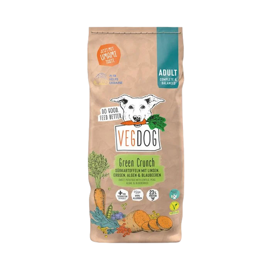 Vegdog Hondenvoer Green Crunch 2 kg